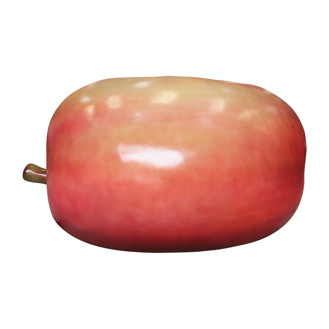 Apple Bitten Over Sized Statue