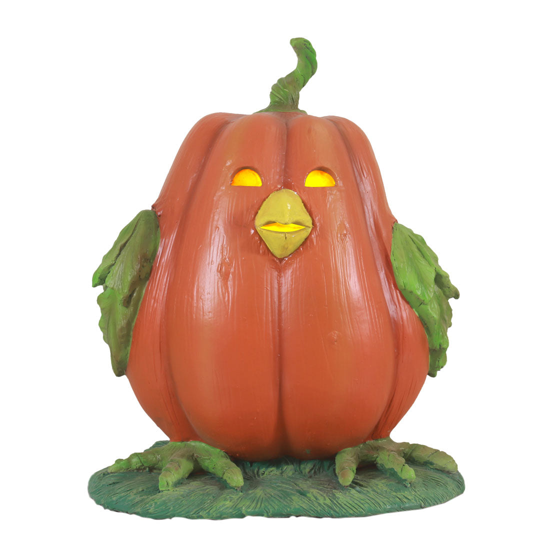 Pumpkin Hen Light Over Sized Statue