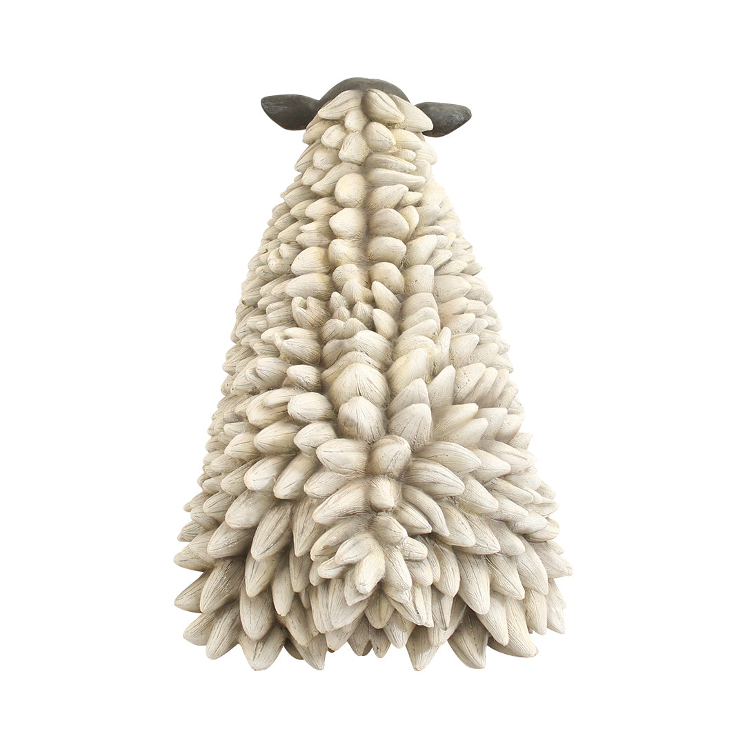 Sheep Sitting Life Size Statue
