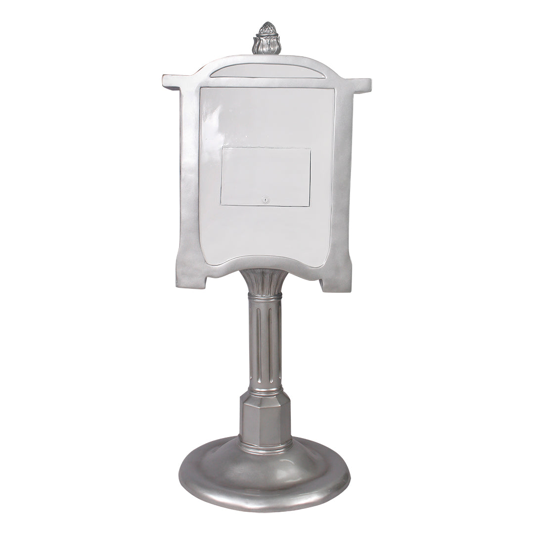 Santa Mailbox 4 Life Size Statue