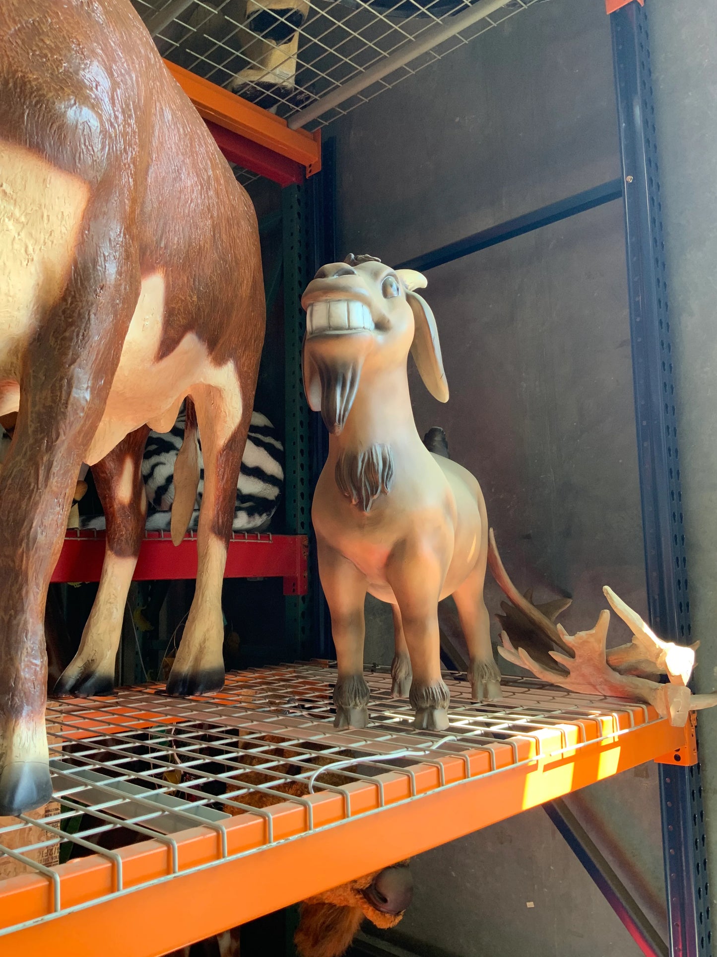 Comic Goat Life Size Statue - LM Treasures