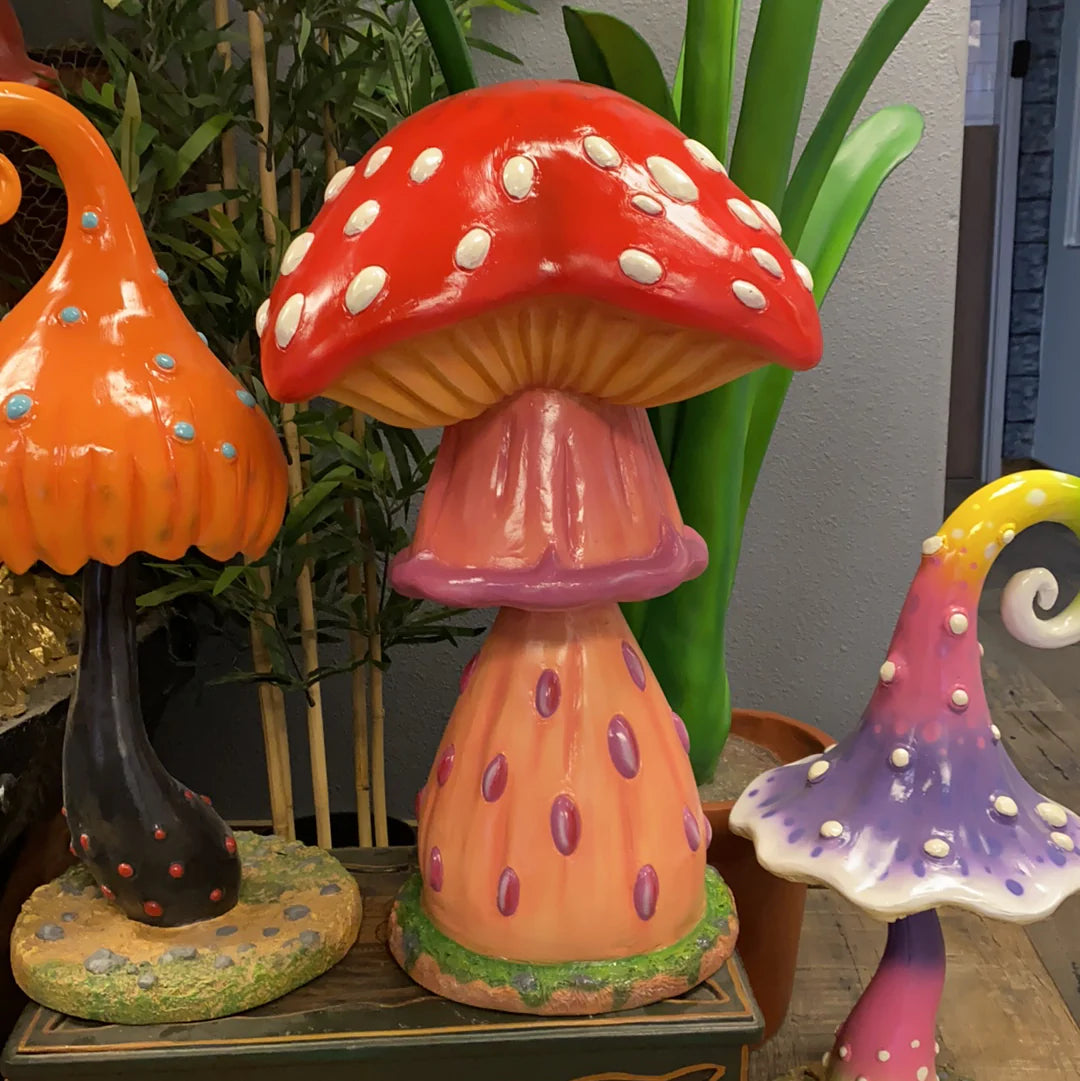 Jelly Mushroom Over Sized Statue - LM Treasures Life Size Statues & Prop Rental