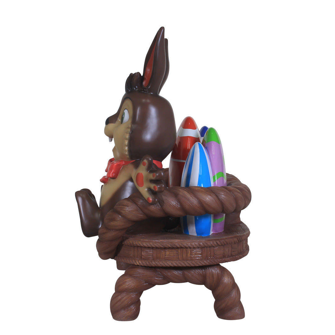 Easter Egg Bench Over Sized Statue
