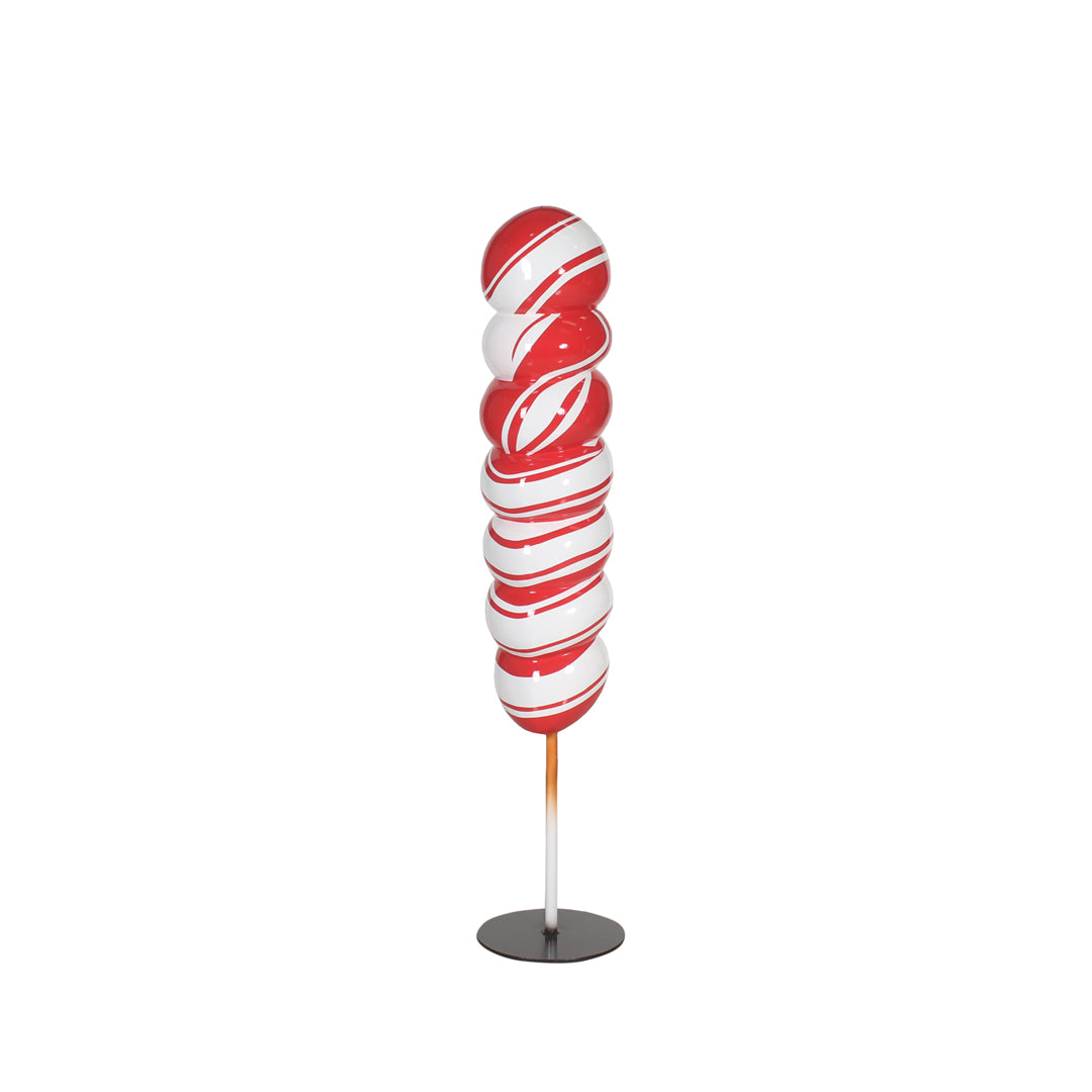 Candy Swirl Twist Pop Lollipop Over Sized Statue