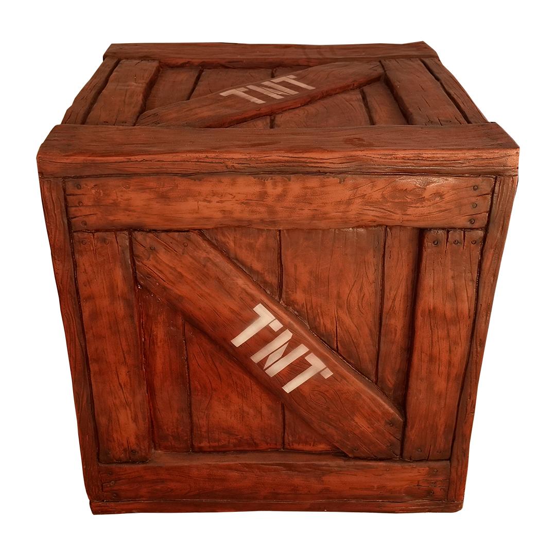 TNT Crate Statue
