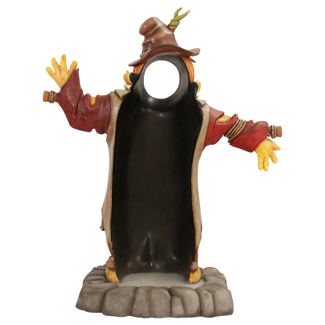 Scarecrow Photo Op Statue