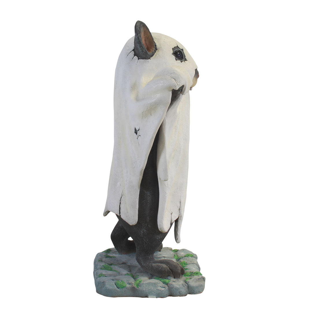 Mouse Ghost Costume Over Sized Statue