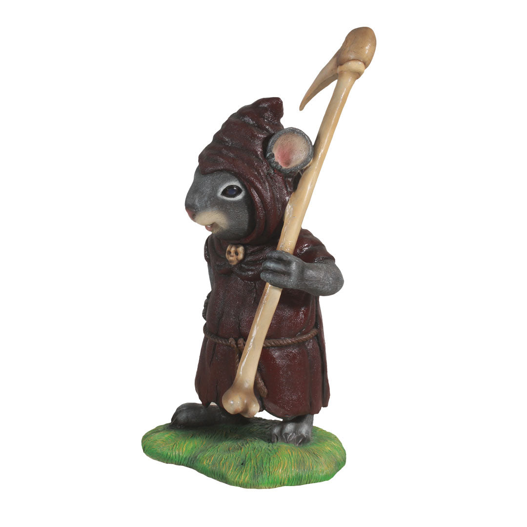 Mouse Reaper Costume Over Sized Statue