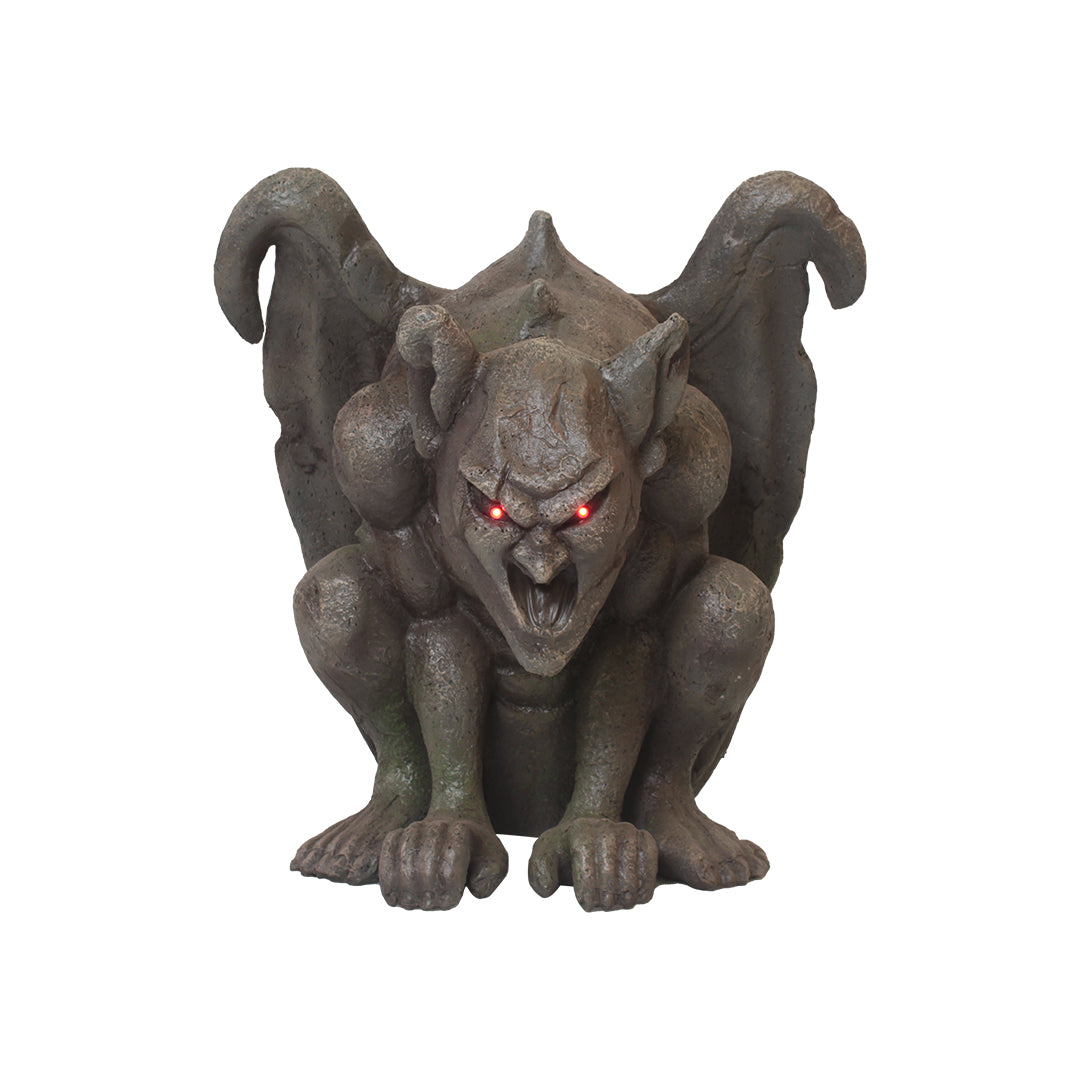 Gargoyle Yelling Over Sized Statue