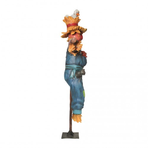 Comic Smiling Scarecrow Life Size Statue