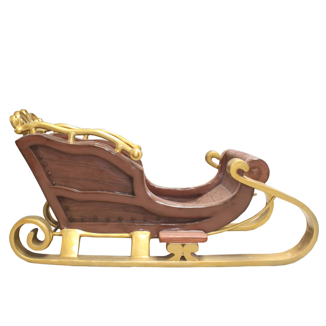 Santa Sleigh 2 Seater Life Size Statue