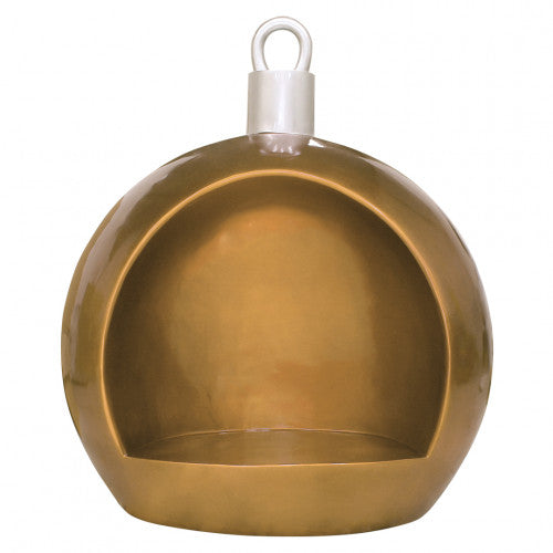 Ornament Christmas Ball Seat Over Sized Statue