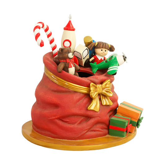 Gift Present Parcel Sack Photo Op Statue