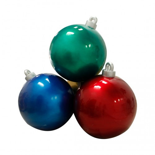 Ornament Christmas Ball Stack 4 Over Sized Statue