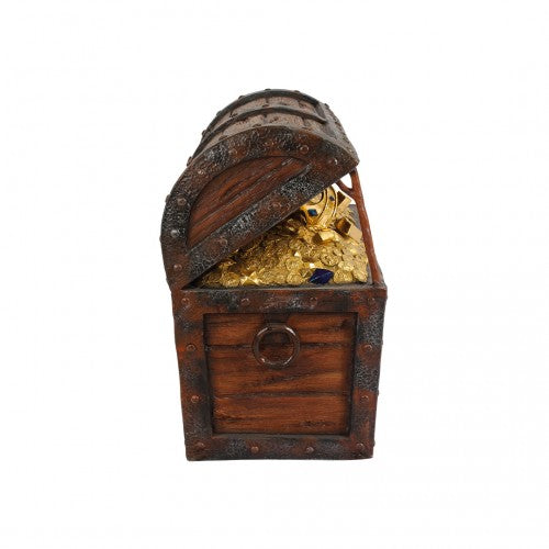Treasure Chest Open Life Size Statue