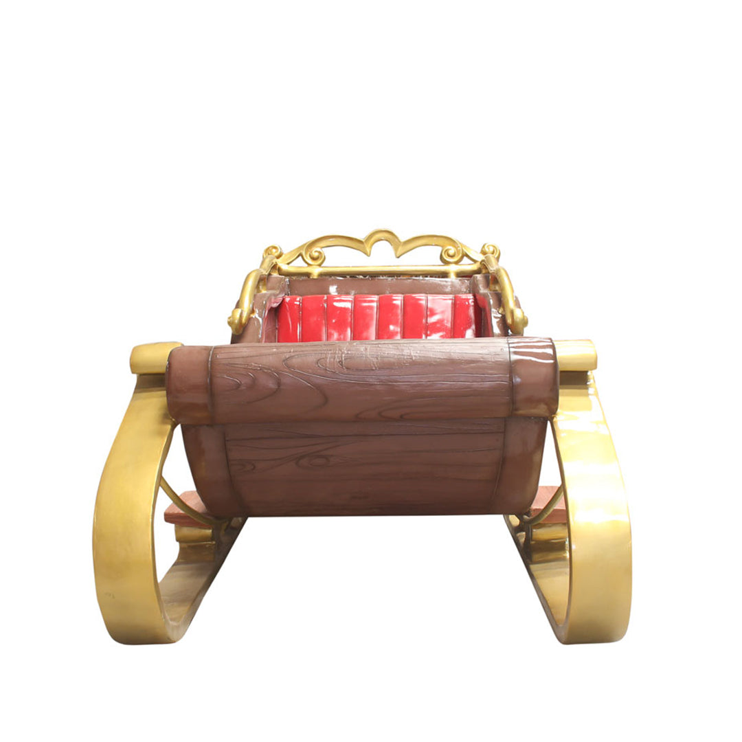 Santa Sleigh 2 Seater Life Size Statue