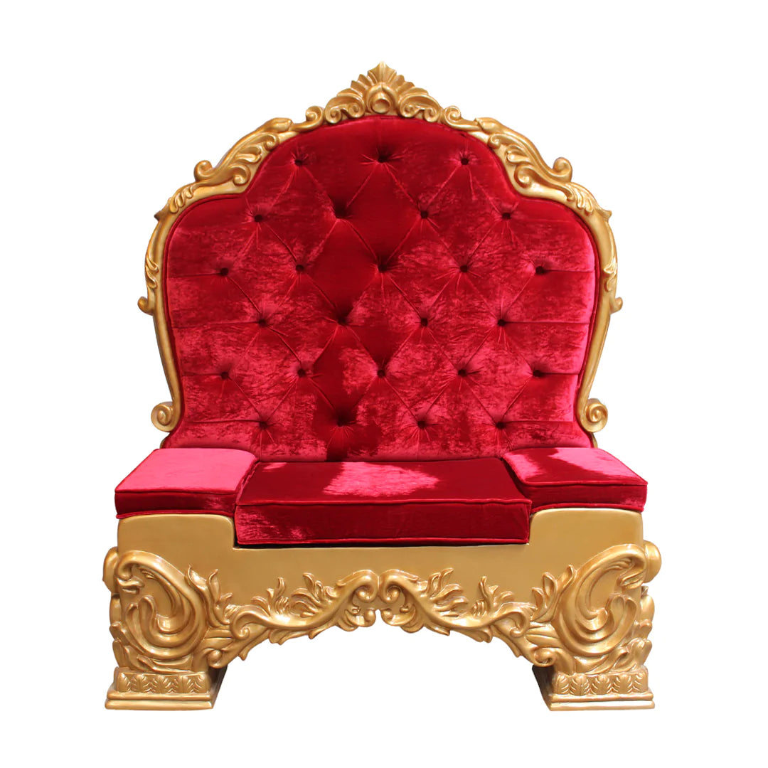 Chair Santa Throne (Gold/Red) 3 - LM Treasures