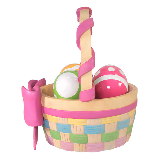 Easter Egg Basket Over Sized Statue