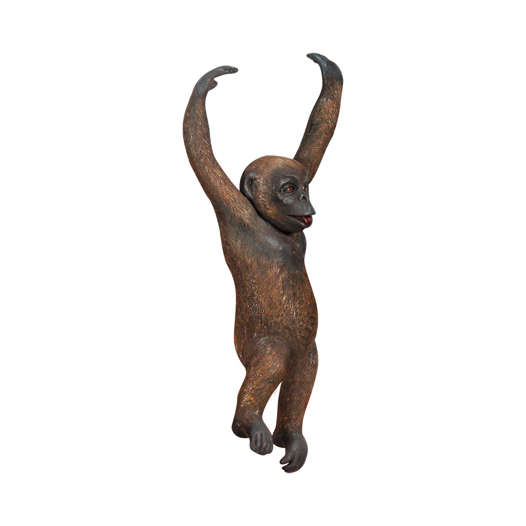Gorilla Young Hanging Life Size Statue