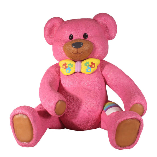 Teddy Bear Sitting Over Sized Statue