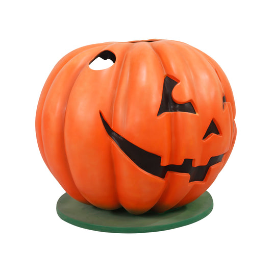 Pumpkin Photo Op Statue