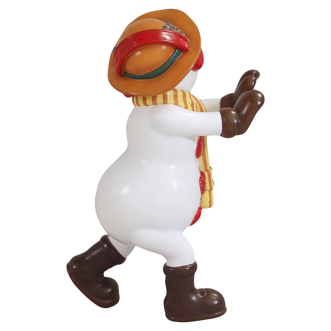 Snowman Ice Honey Over Sized Statue