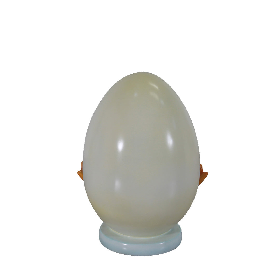 Comic Penguin Hatching Life Size Statue