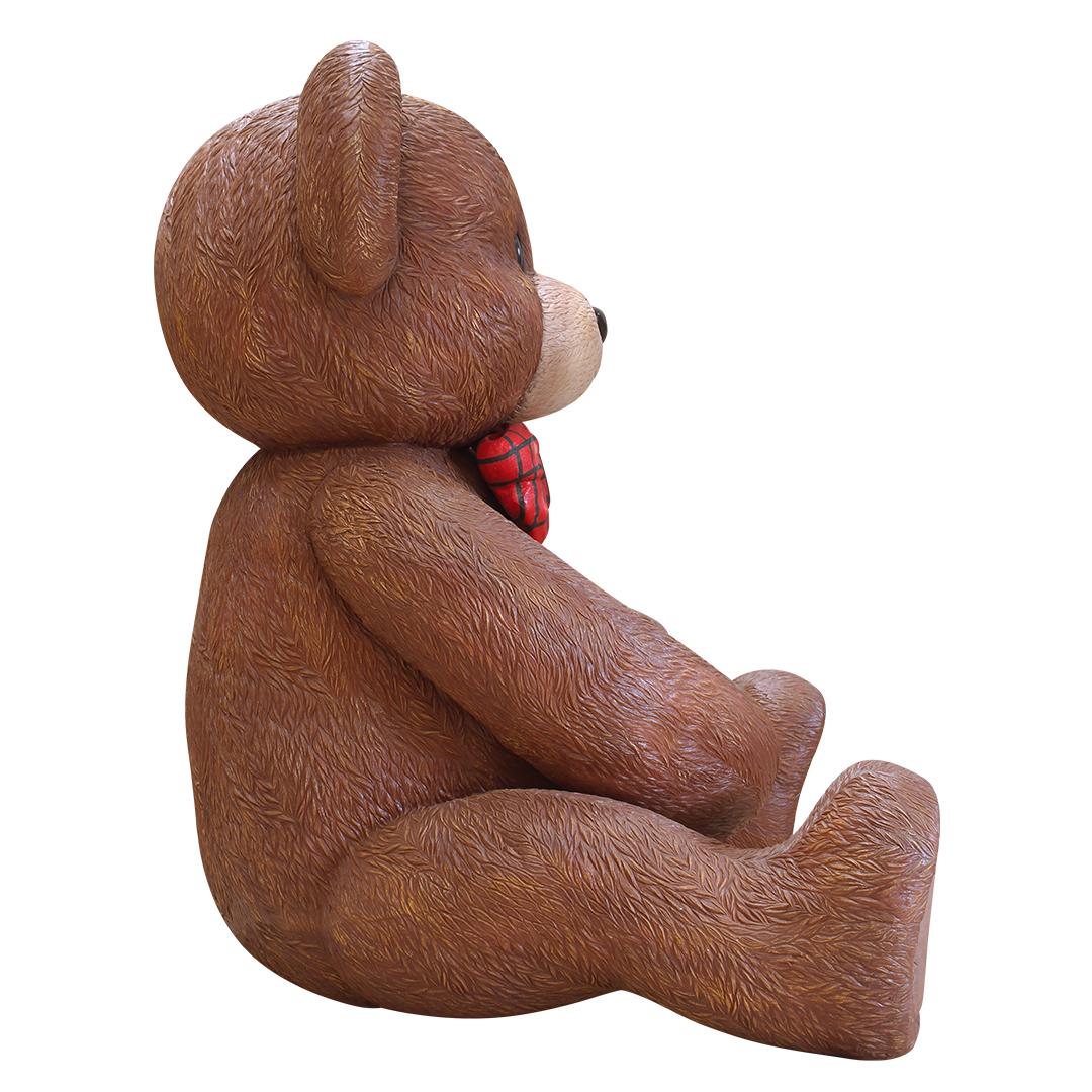 Teddy Bear Sitting Over Sized Statue