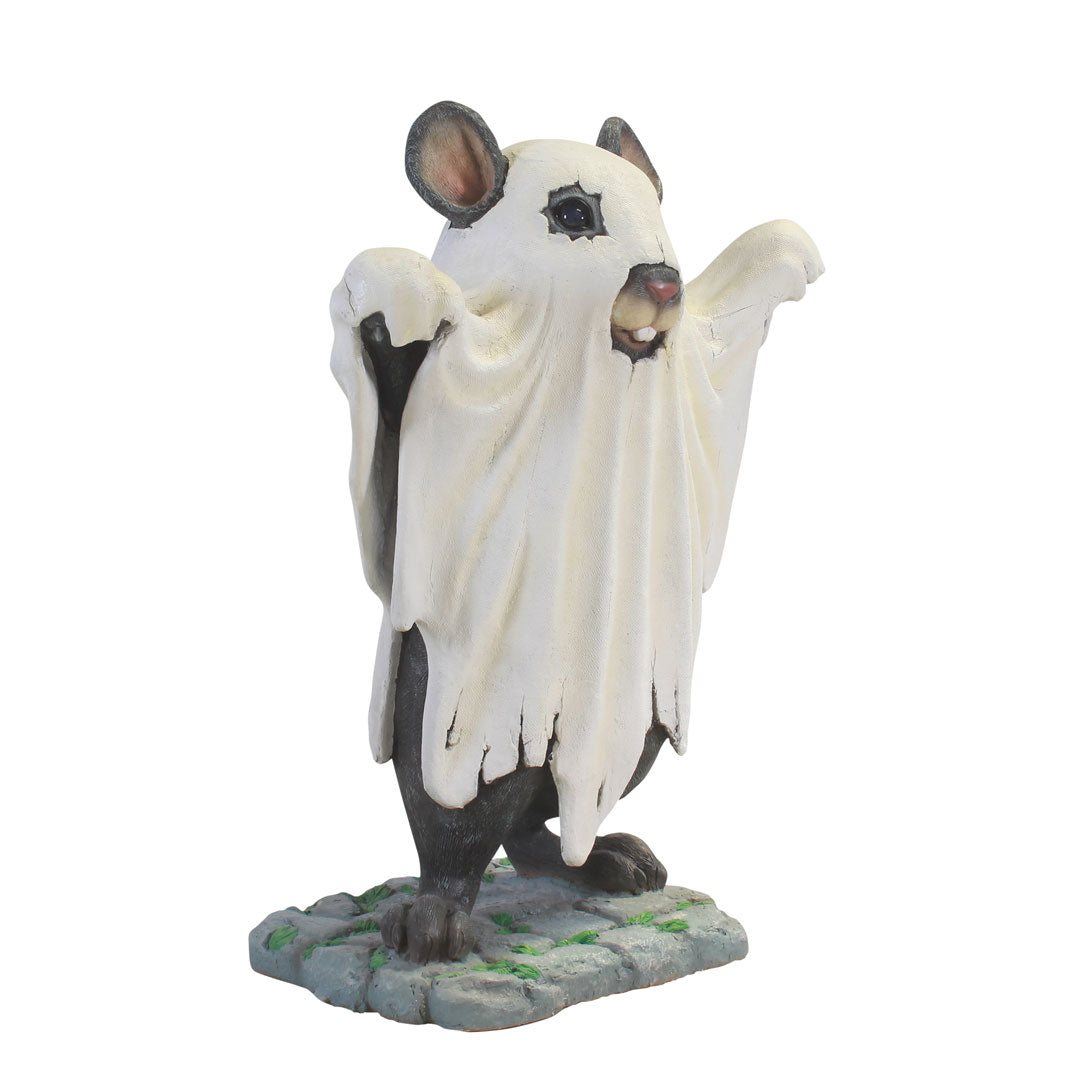 Mouse Ghost Costume Over Sized Statue