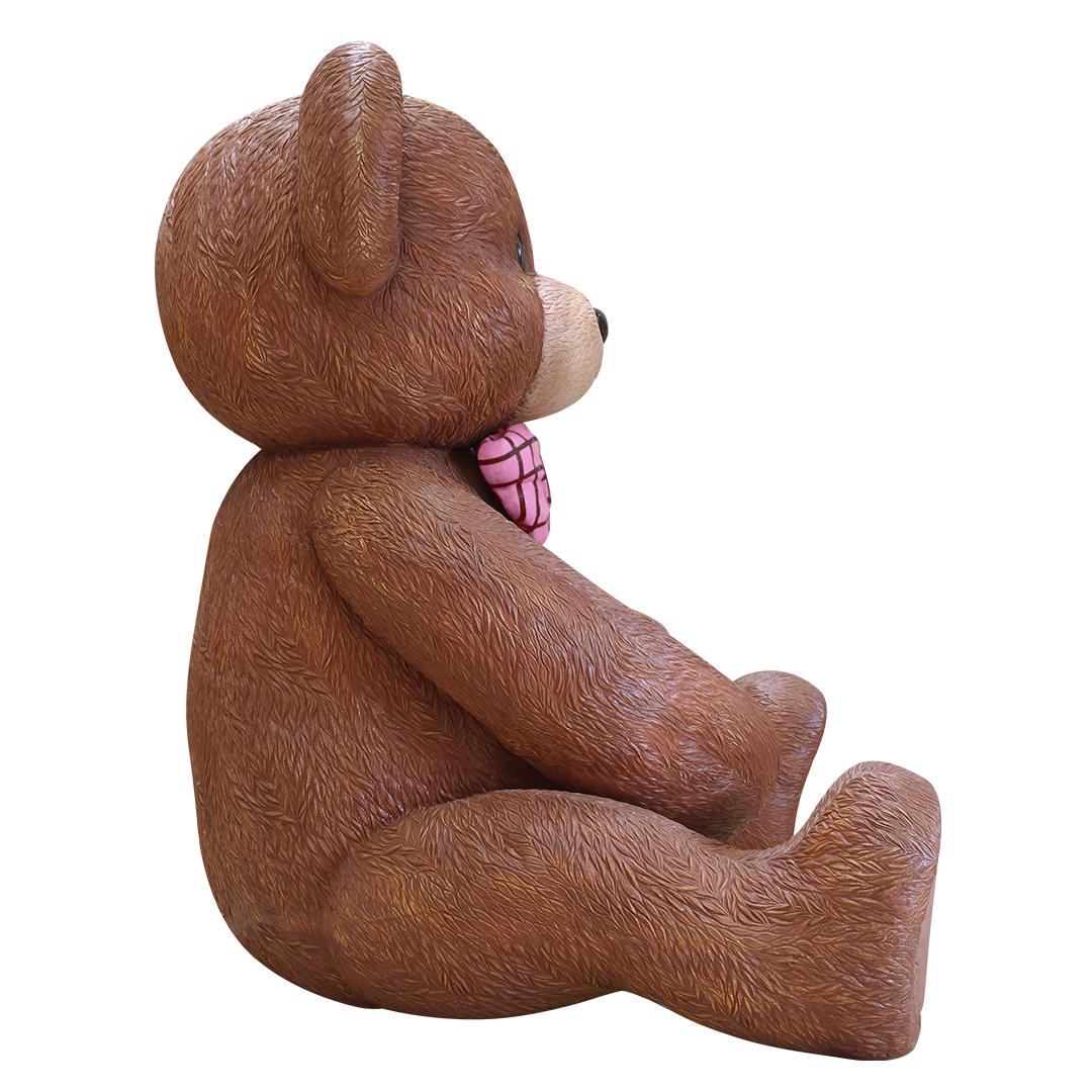 Teddy Bear Sitting Over Sized Statue