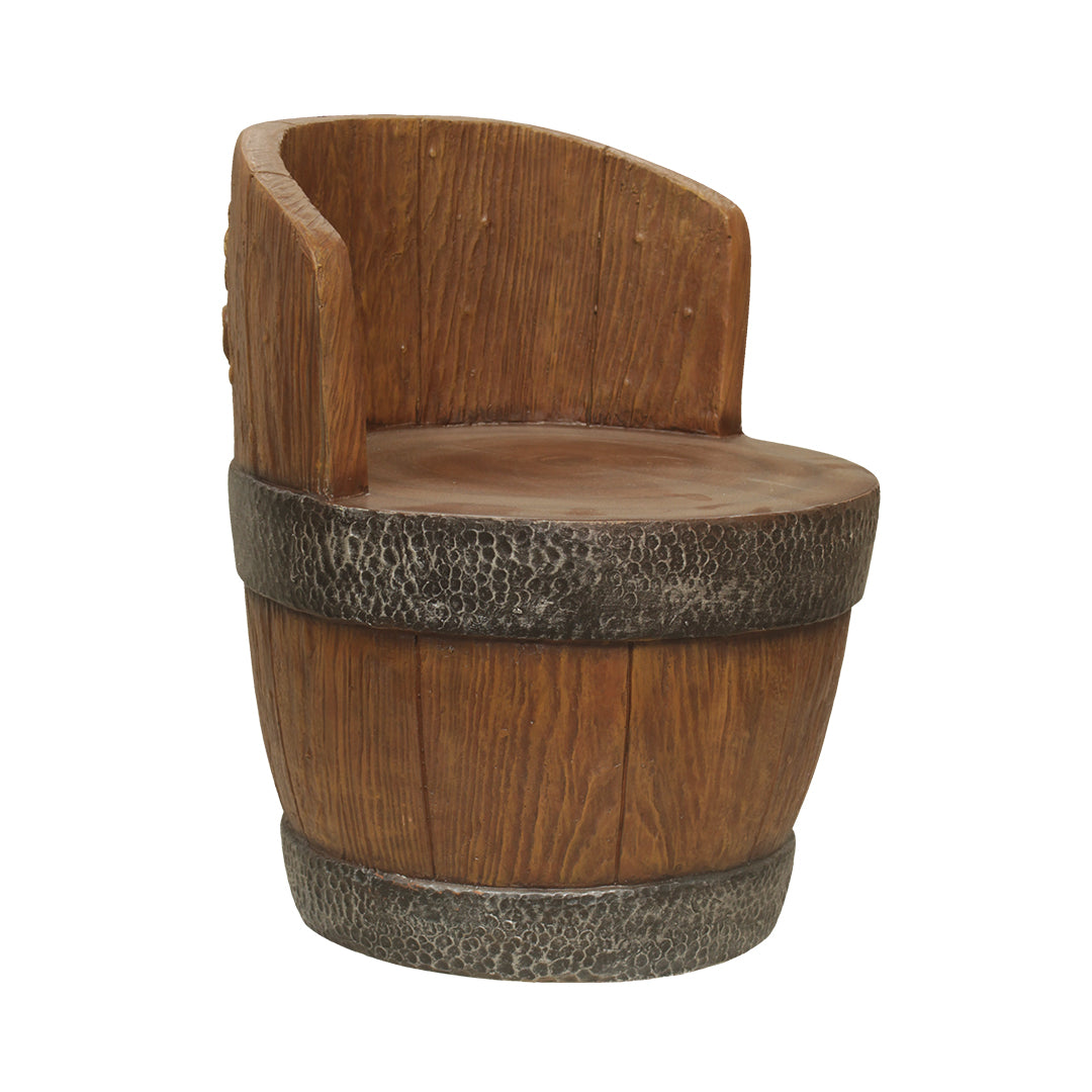 Children's Pirate Barrel Chair Over Sized Statue