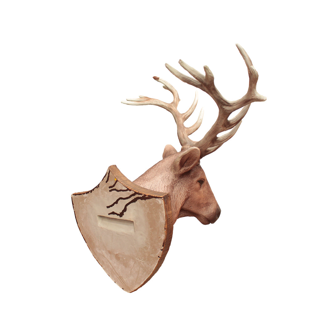 Wall Decor Stag Trophy Head Life Size Statue