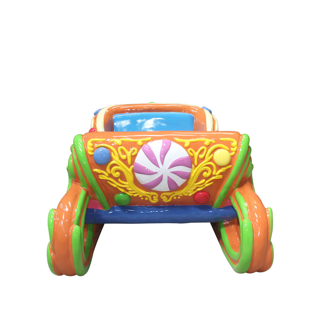 Candy Sleigh Over Sized Statue
