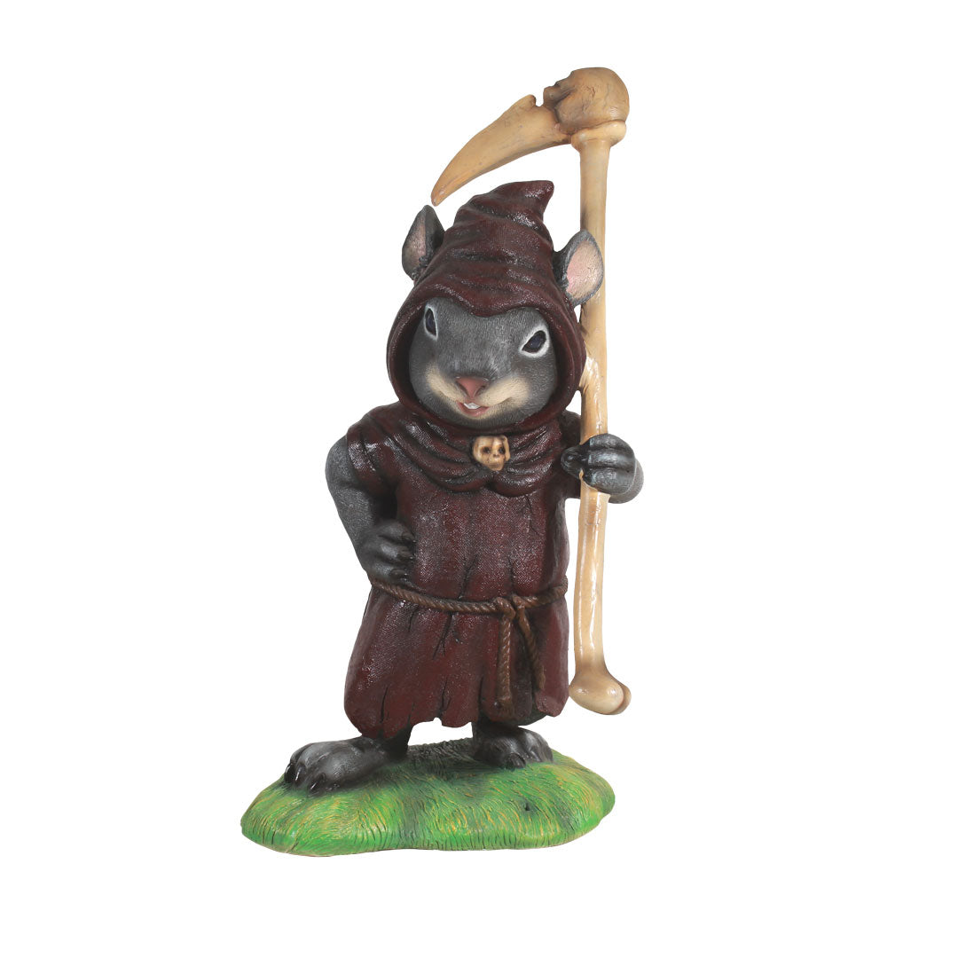 Mouse Reaper Costume Over Sized Statue