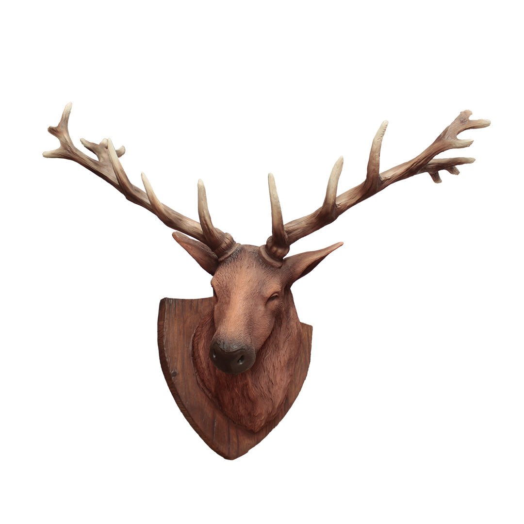 Wall Decor Stag Trophy Head Life Size Statue