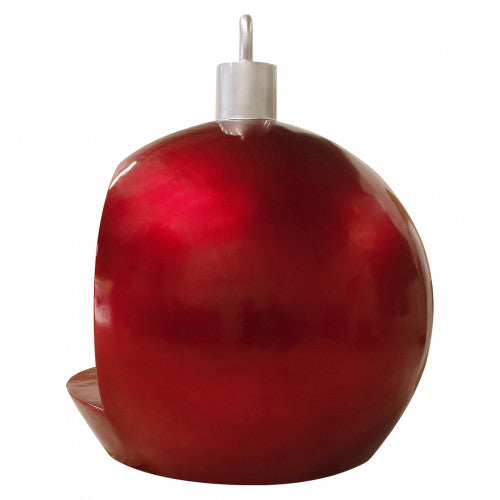 Ornament Christmas Ball Seat Over Sized Statue