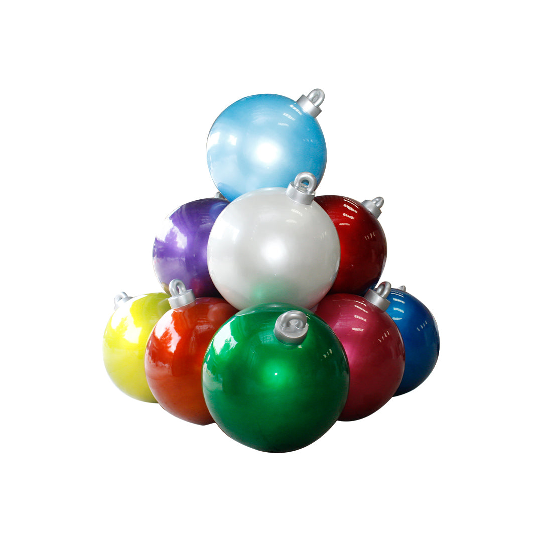 Ornament Christmas Ball Stack 10 Over Sized Statue