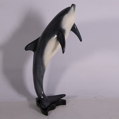 Jumping Dolphin Life Size Statue