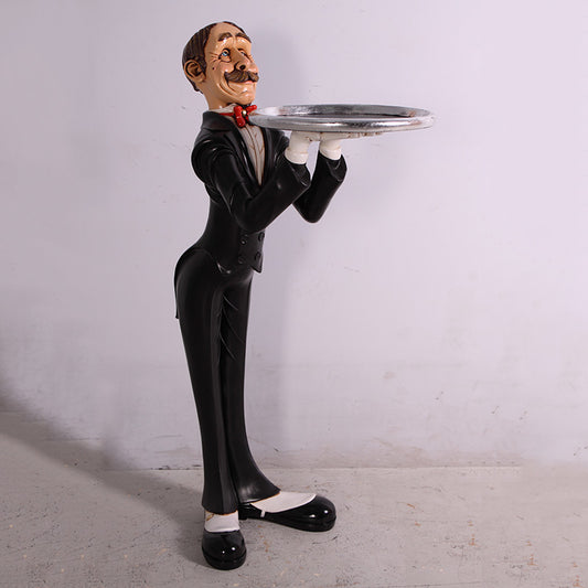 Skinny Butler Life Size Statue