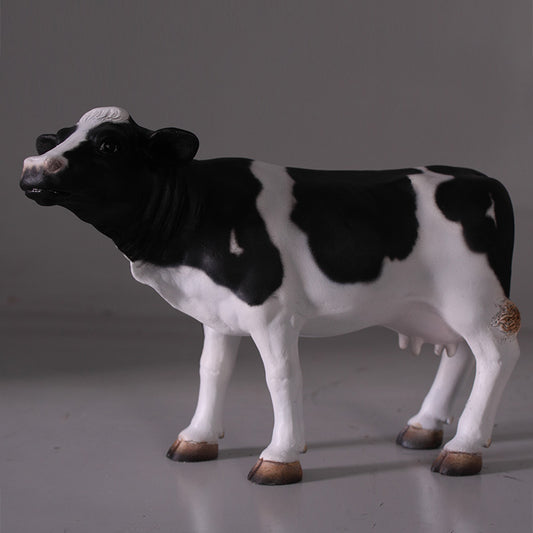Mini Cow Life Size Statue