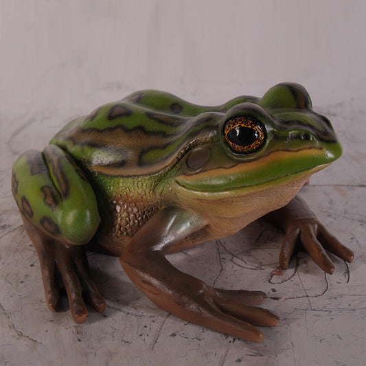 Green and Golden Bell Frog Life Size Statue