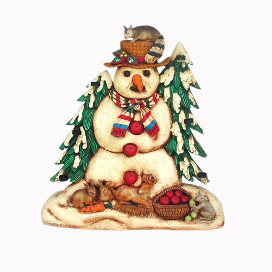 Candle Holder Snowman Life Size Statue