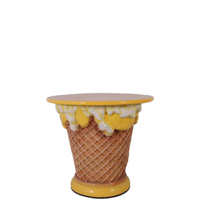 Ice Cream Table Statue