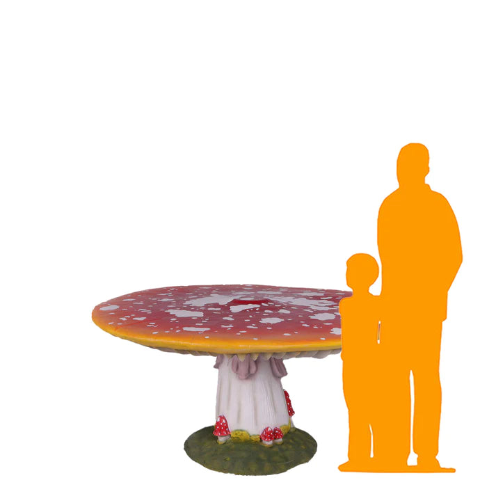 Mushroom Table Statue