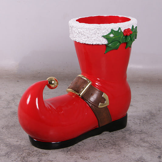 Christmas Boot Life Size Statue