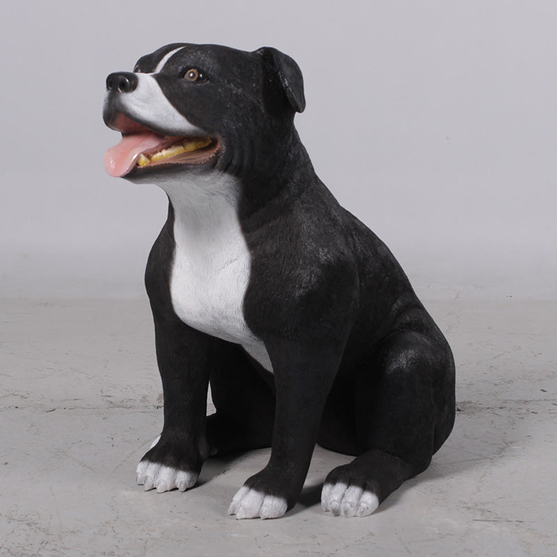 Staffordshire Bull Terrier Life Size Statue