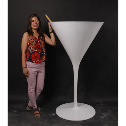 Cocktail Glass Over Sized Statue