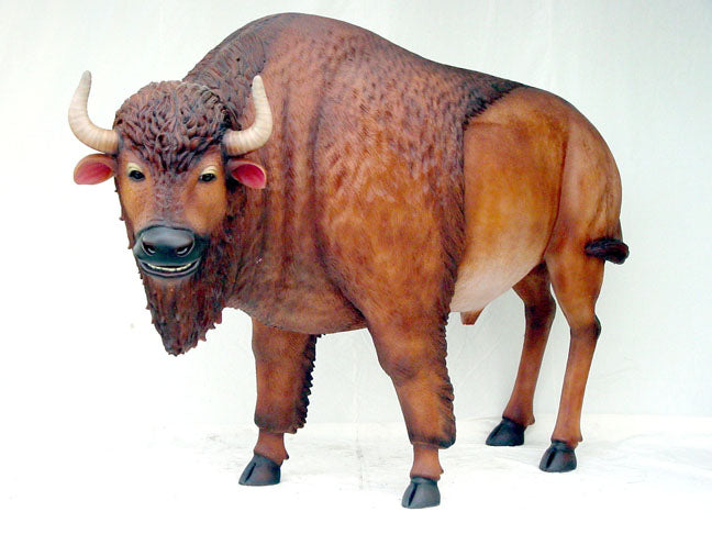 Buffalo Life Size Statue