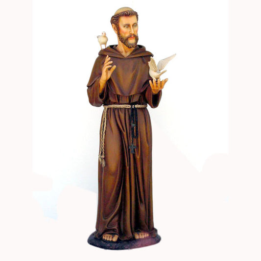 St Francis of Assisi Life Size Statue