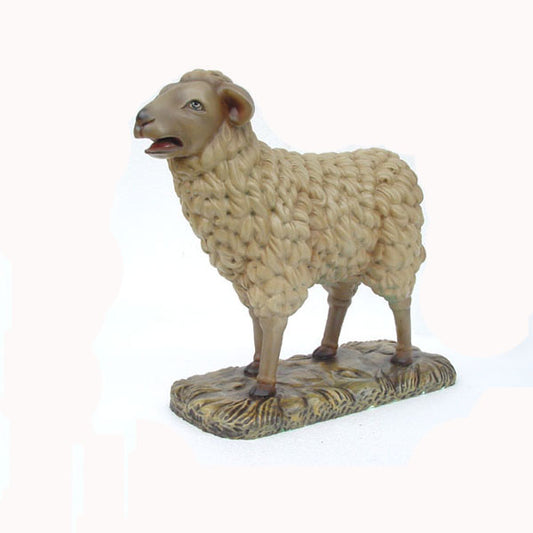 Sheep Standing Life Size Statue
